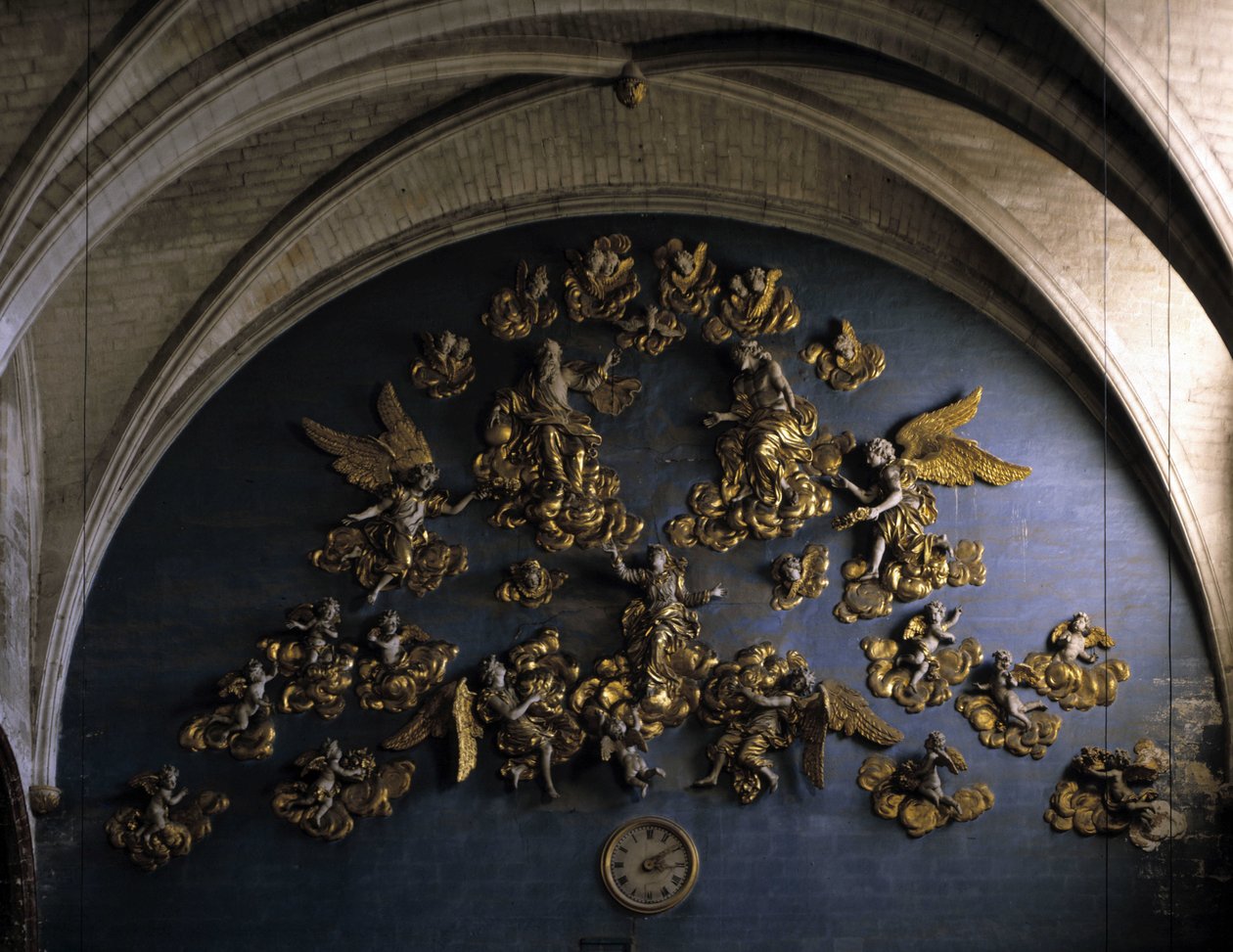Barok mimarisi: dekor (17. yüzyıl). Our Lady of the Angels (Meleklerin Our Lady of the Our Lady) Kilisesi