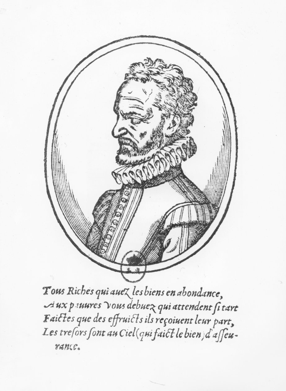 Barthelemy de Laffemas (gravür) by French School