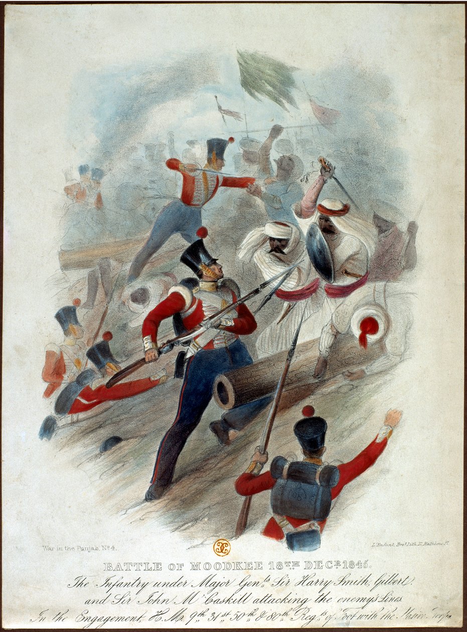 Moodkee Savaşı, 18 Aralık 1845, No. by French School