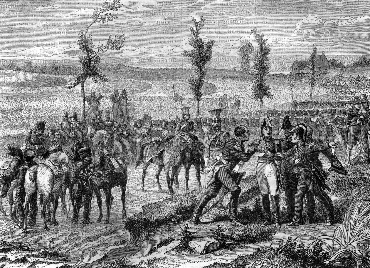 Waterloo Savaşı, Yedinci Koalisyon Savaşı 1815, Adolphe Thiers tarafından 