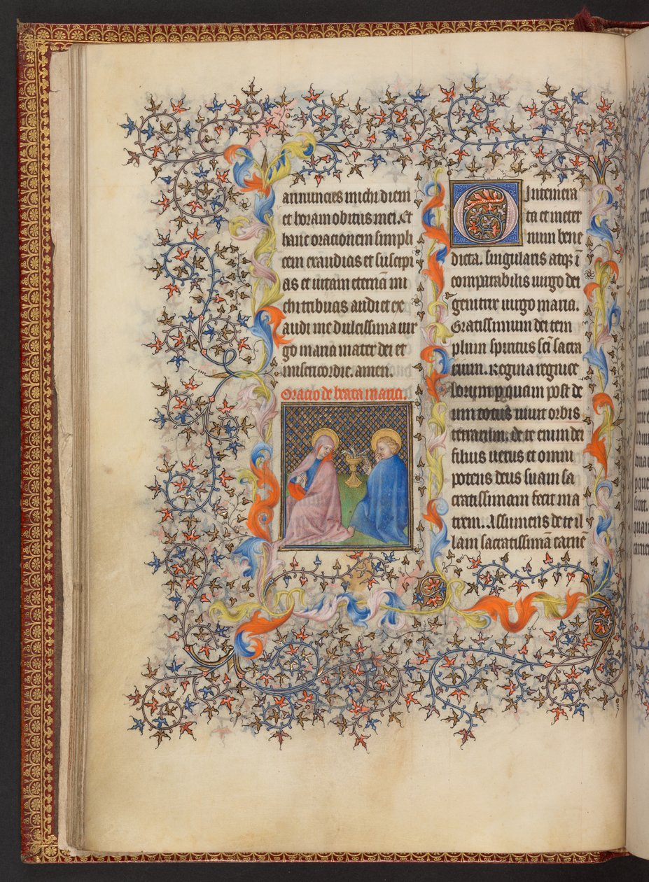 Çalışma Saatleri Kitabı, Add MS 32454 f.14v, Fransa by French School
