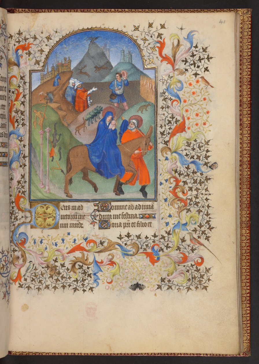 Saat Kitabı, Add MS 32454 f.41r, Fransa by French School