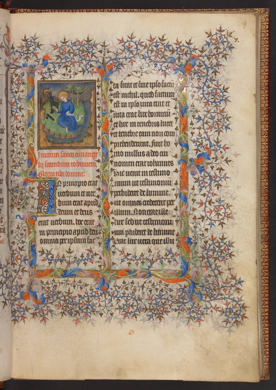 Çalışma Saatleri Kitabı, Add MS 32454 f.9r, Fransa by French School