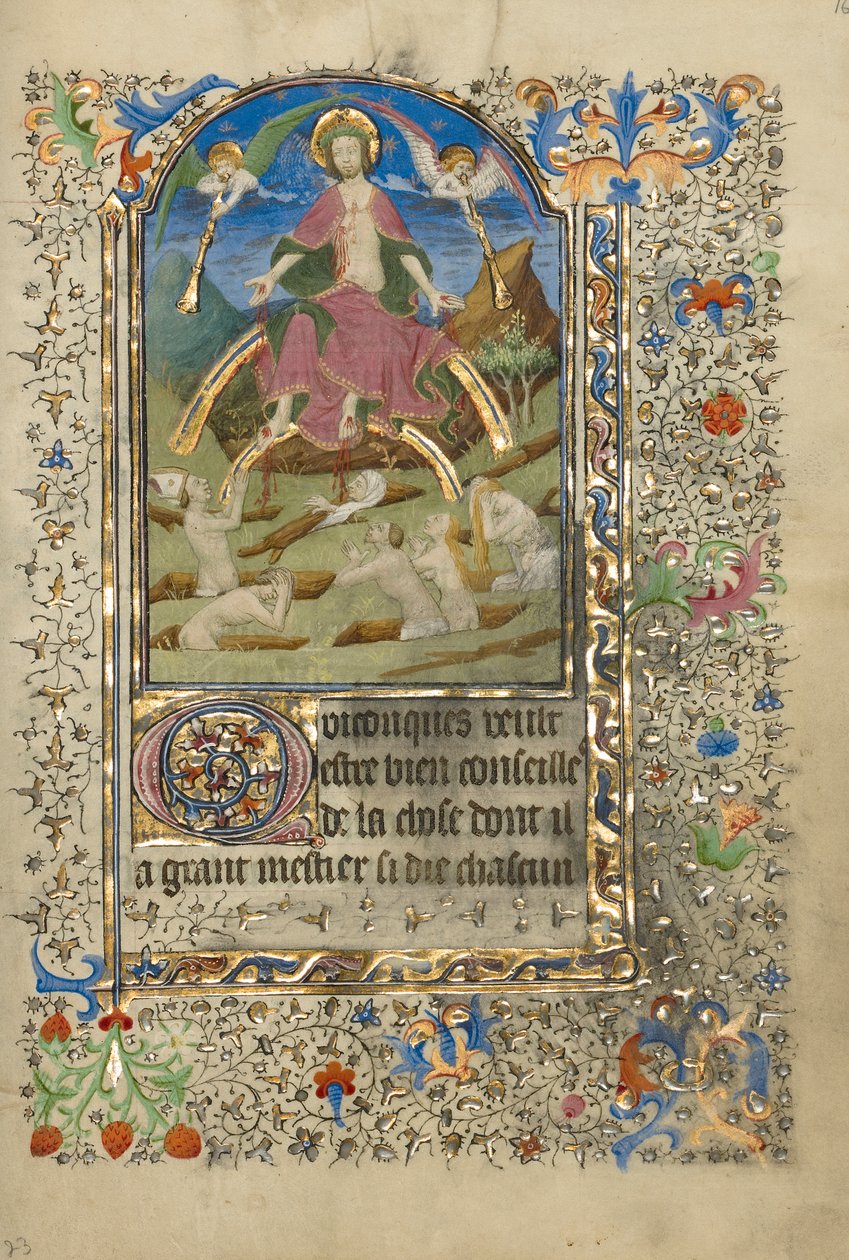 Saat kitabı, c.1420-30 by French School