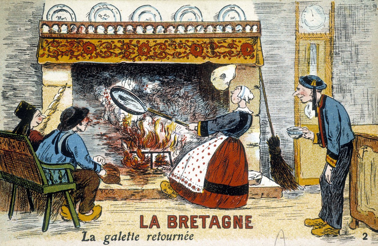 Brittany: galette chiminee