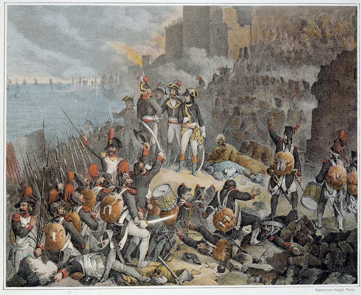 Mısır Seferi (Seferi) (1798-1801), Doğu Ordusu: Akka Aziz John kuşatması. 1799. - “” Fransız ordularının zaferleri ve fetihleri”nde. by French School