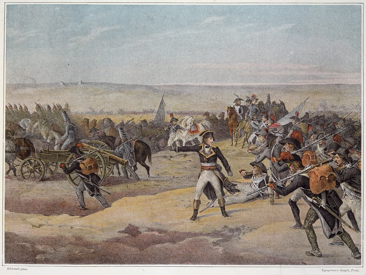 Mısır Seferi (Seferi) (1798-1801), Doğu Armee: Çölde yürüyün. 1798. by French School