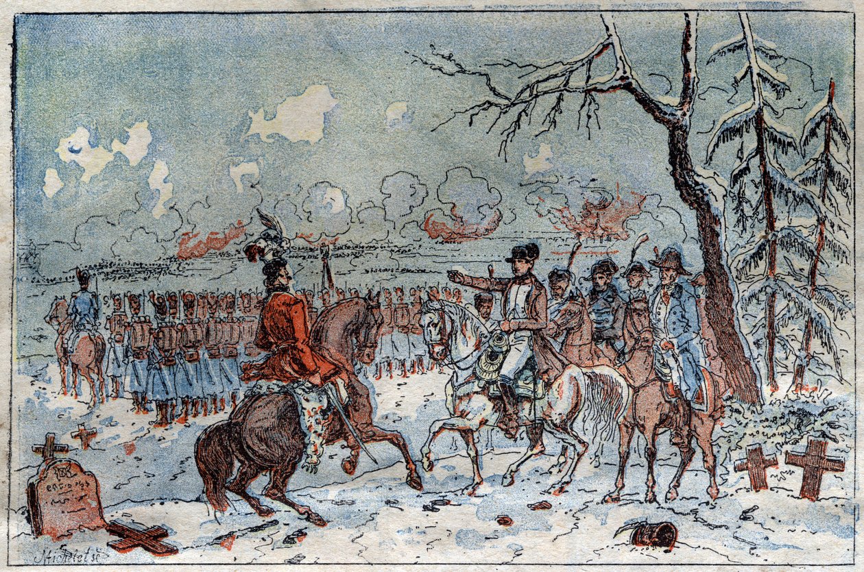 Prusya ve Polonya Kampanyası (1806-1807): “” 08/02/1807 tarihinde Eylau savaş alanında Napolyon I (1769-1821), Murat