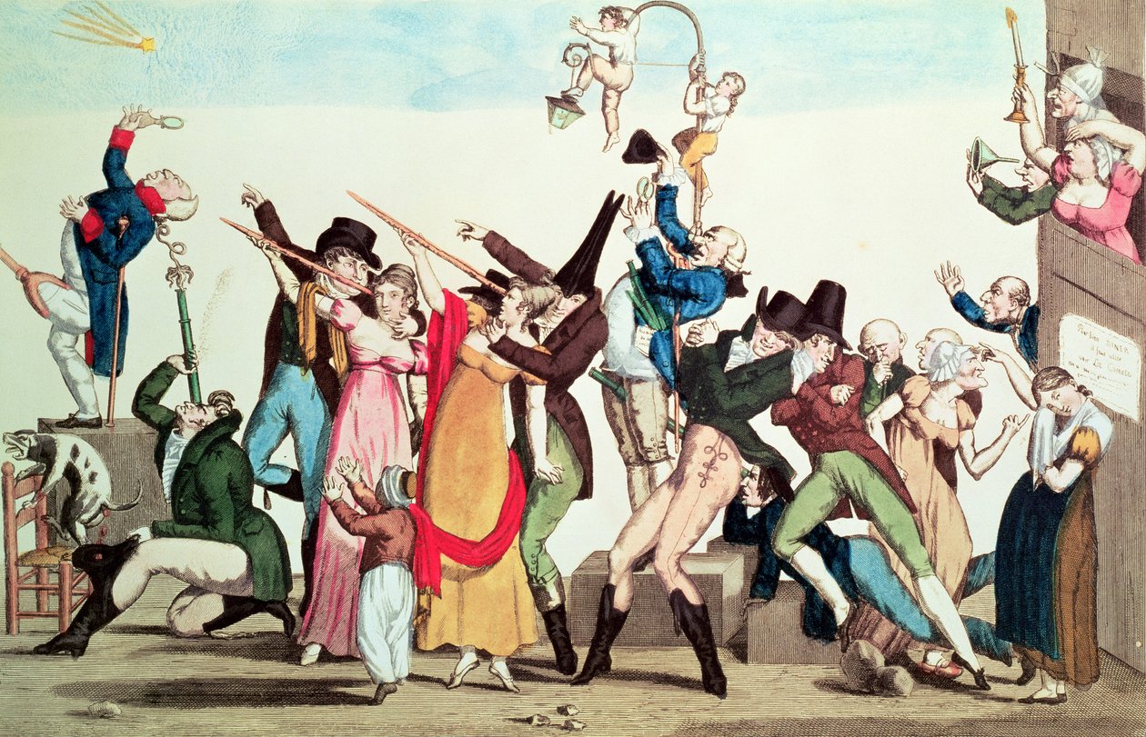1811 Kuyruklu Yıldızı Üzerine Karikatür, 1811 dolayları by French School