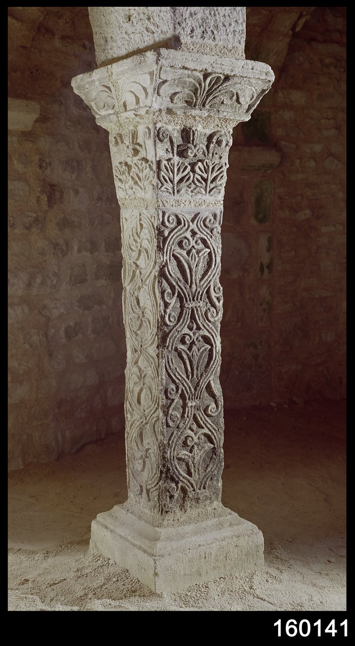 Karolenj Sütunu, c.758 by French School