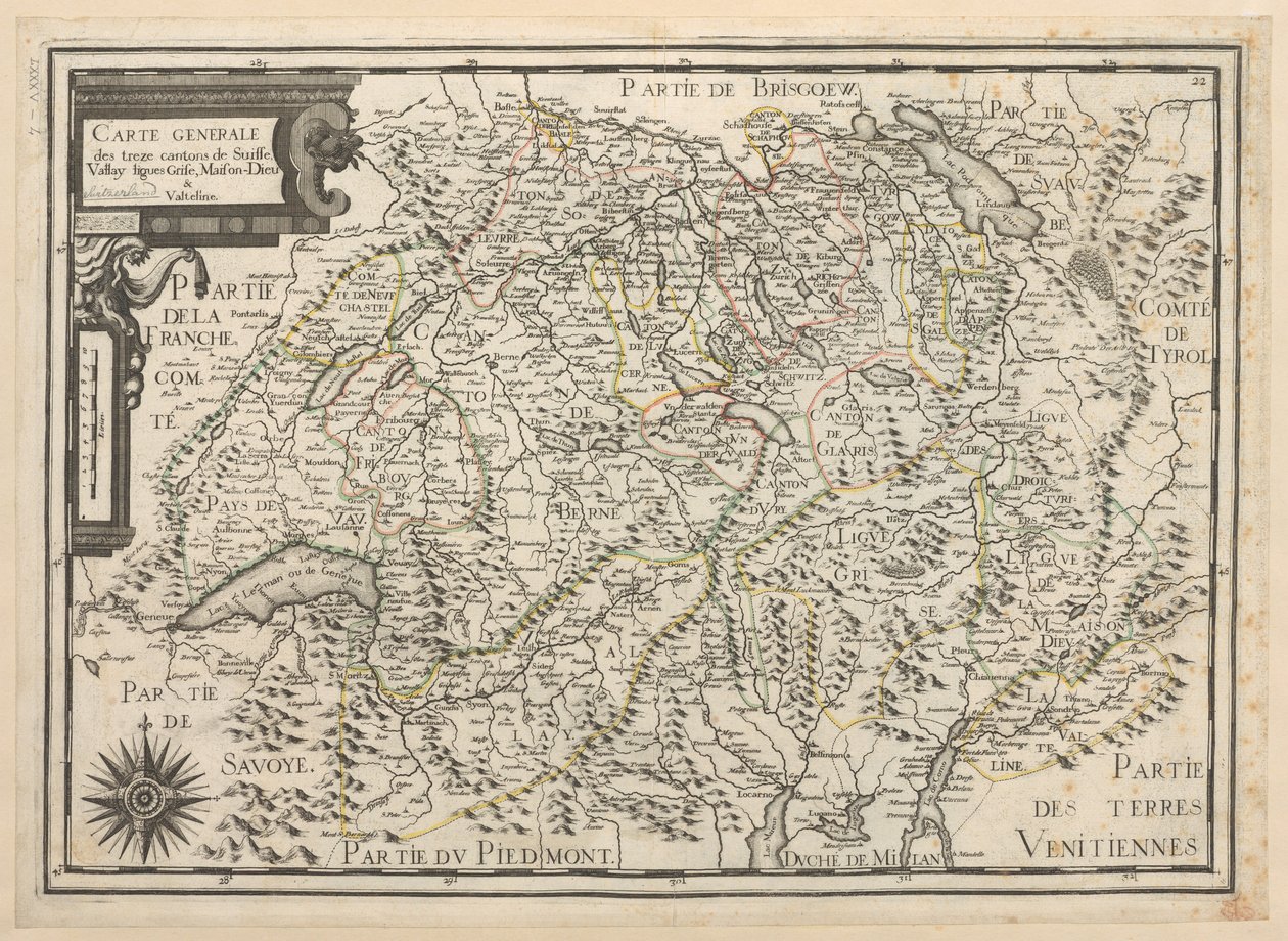 İsviçre, Vallay, Ligues, Grise, Maison-Dieu ve Valteline