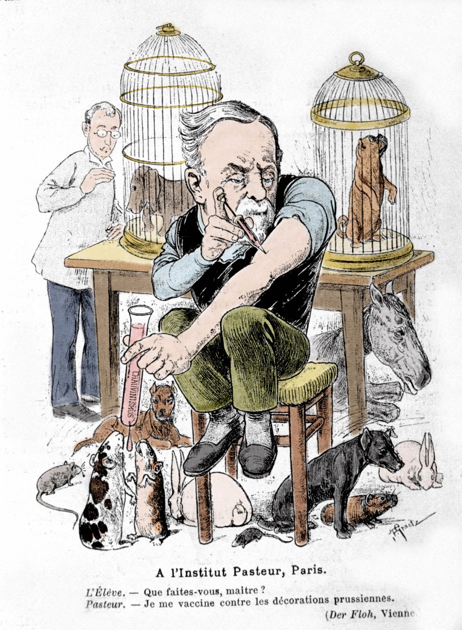 Kuduza karşı aşının mucidi bilim adamı Louis Pasteur