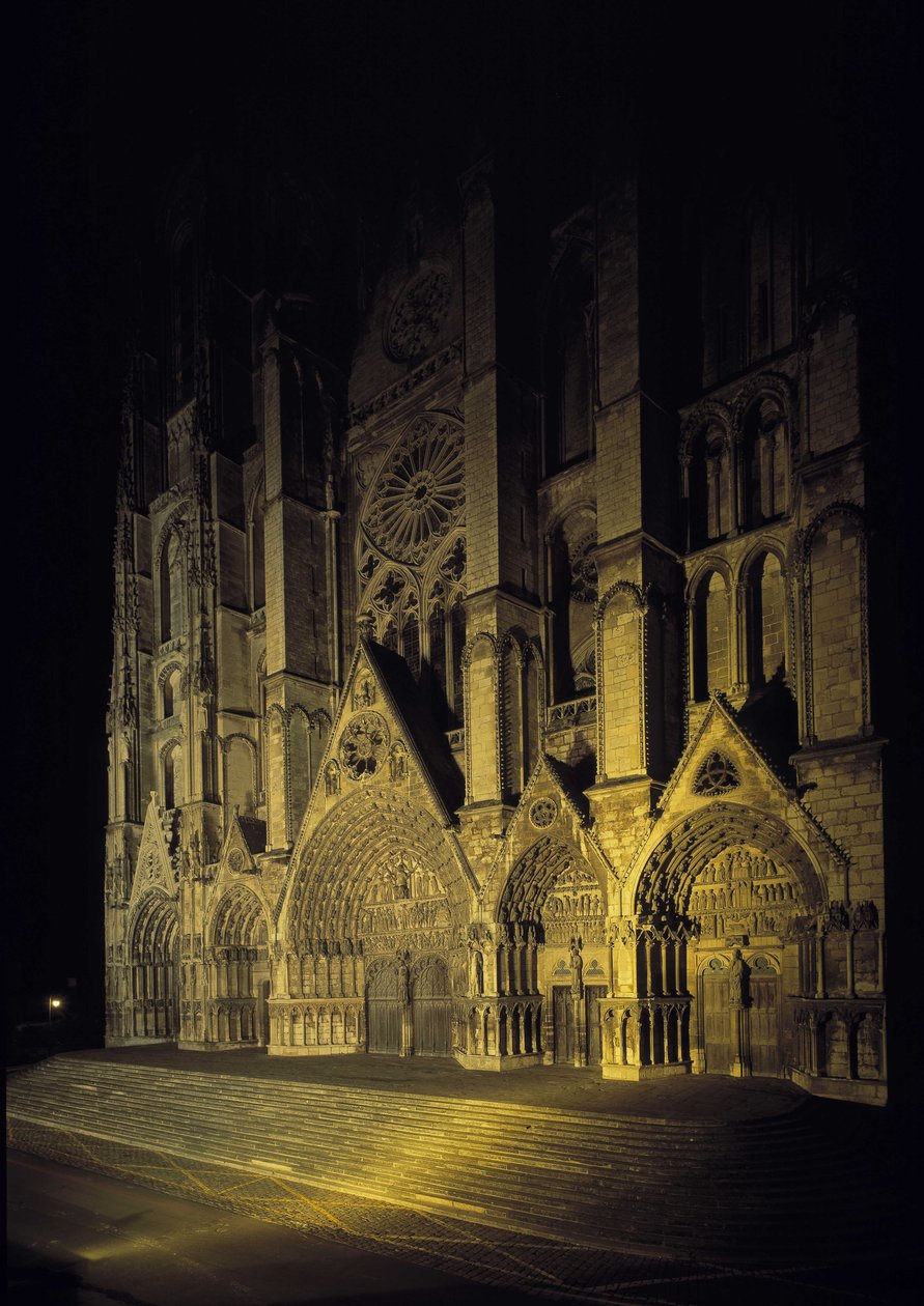 Bourges Katedrali by French School