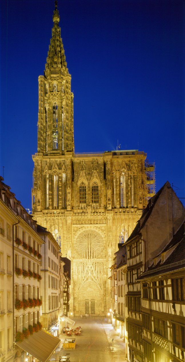 Strasbourg Katedrali (Bas Rhin 67) by French School