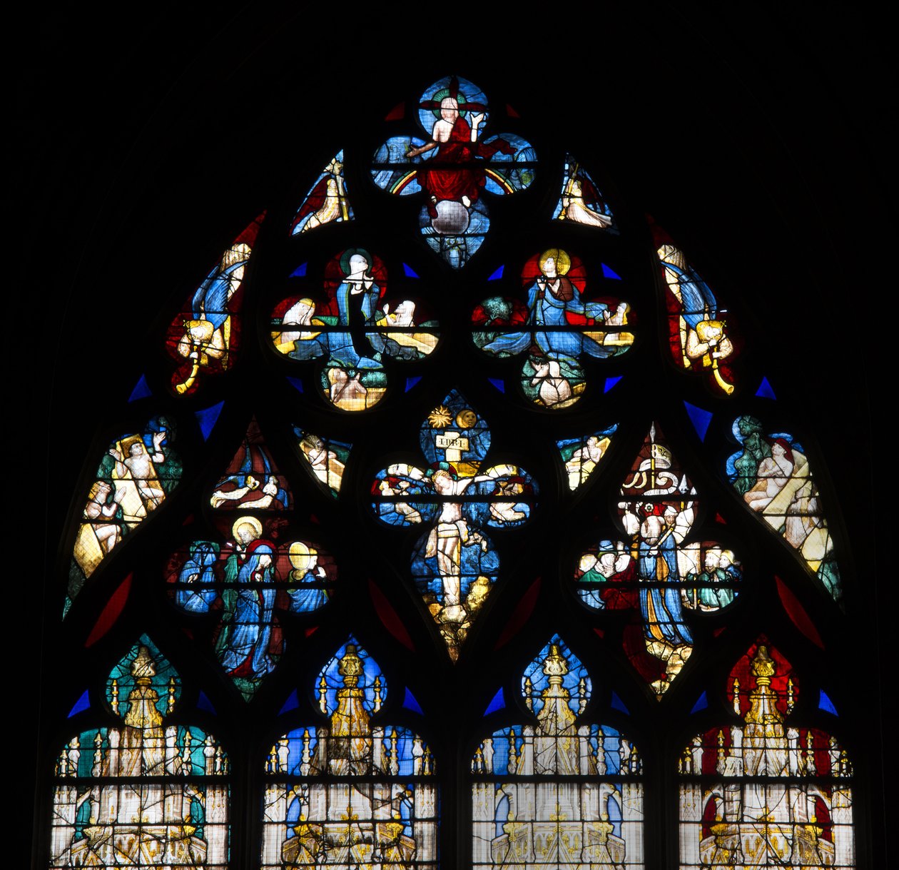 Cathedrale de chartres, vitray: Vendome şapeli, İsa
