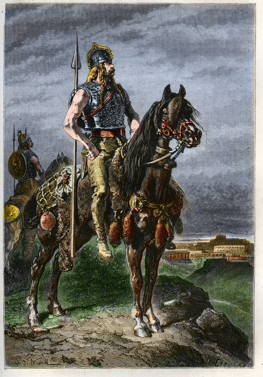 Cavalier Gaulois - Antik Roma İmparatorluğu