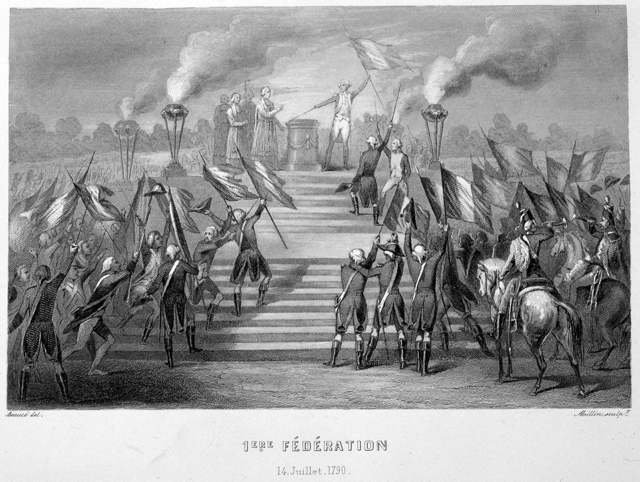 1. Ulusal Federasyonun 14 Temmuz 1790