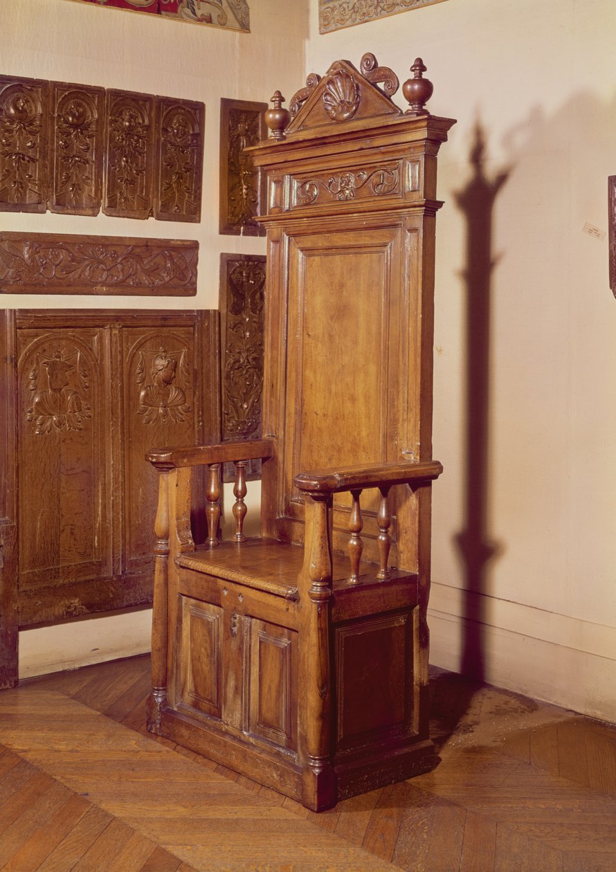 Sandalye (ahşap) by French School