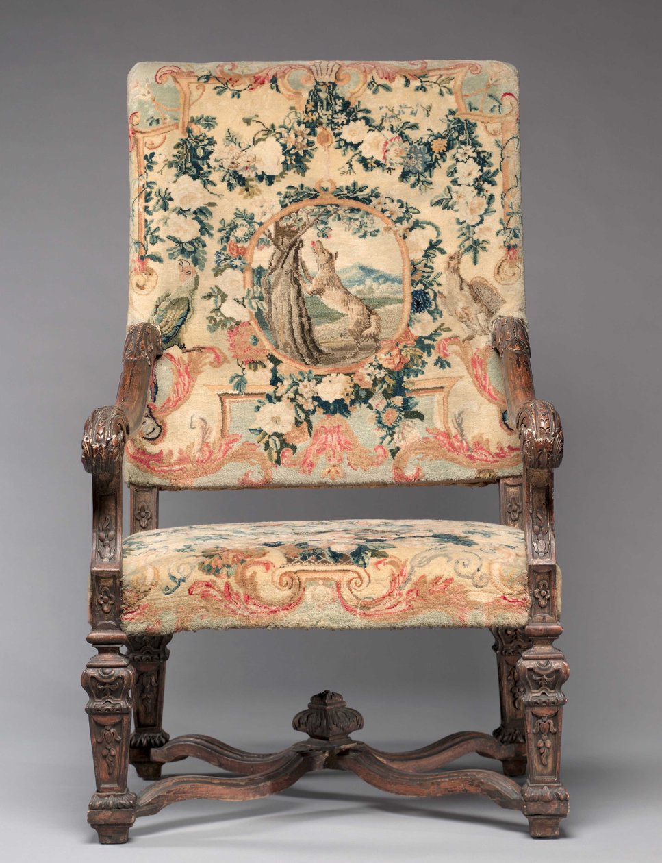 Sandalye, üretici Savonnerie Fabrikası, 1717