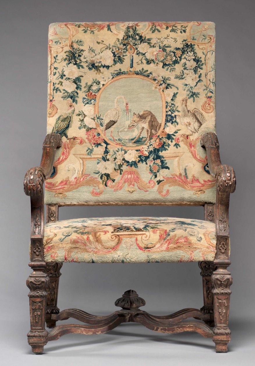 Sandalye, üretici Savonnerie Fabrikası, 1717