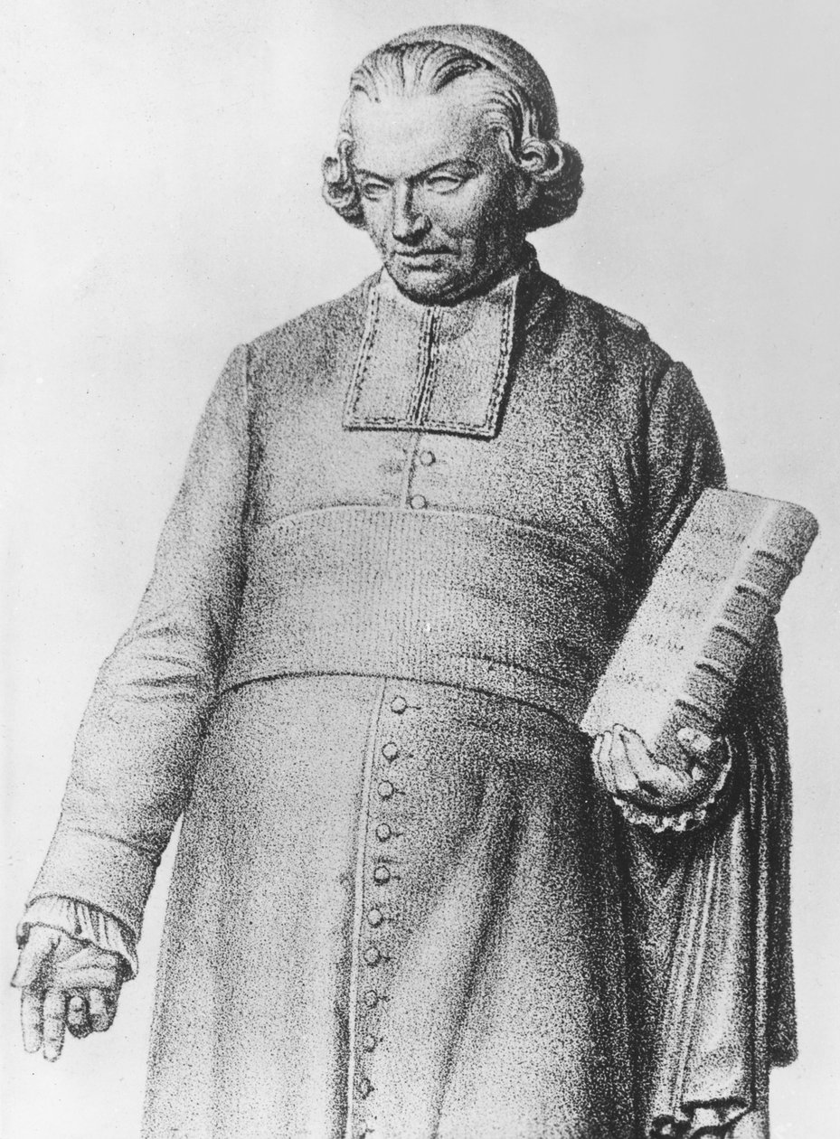 Charles-François Lhomond (gravür) by French School