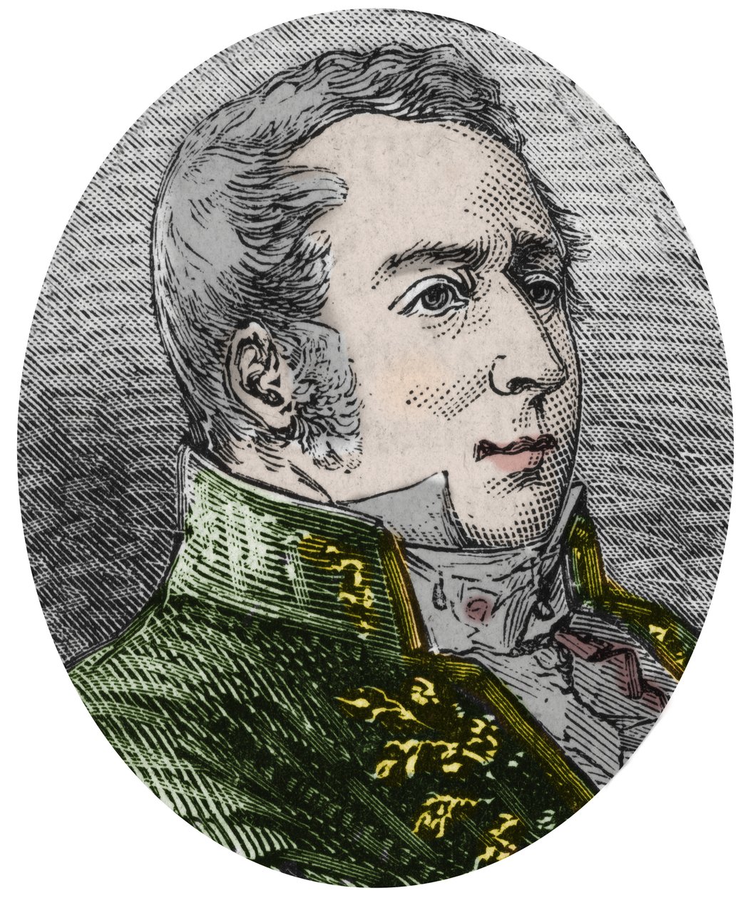 Charles Augustin (Charles-Augustin) Coulomb (1736-1806), bilim adamı, mühendis, fizikçi - Alexis Clerc