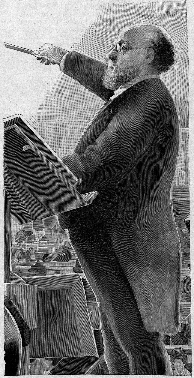 Charles Lamoureux (1834-1899), Fransız kemancı, Paris Operası