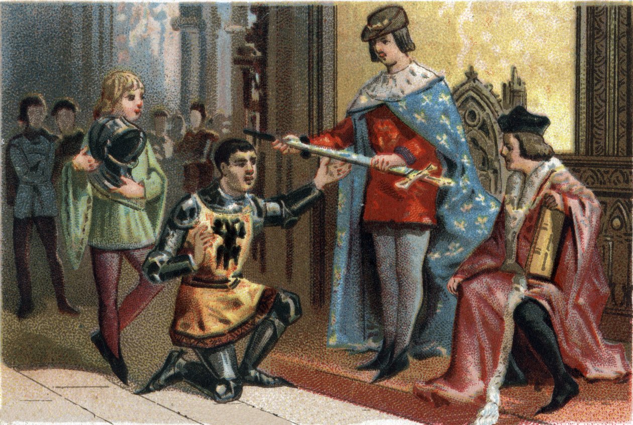 Charles V Bilge (1338-1380), bağlanabilir Bertrand du Guesclin