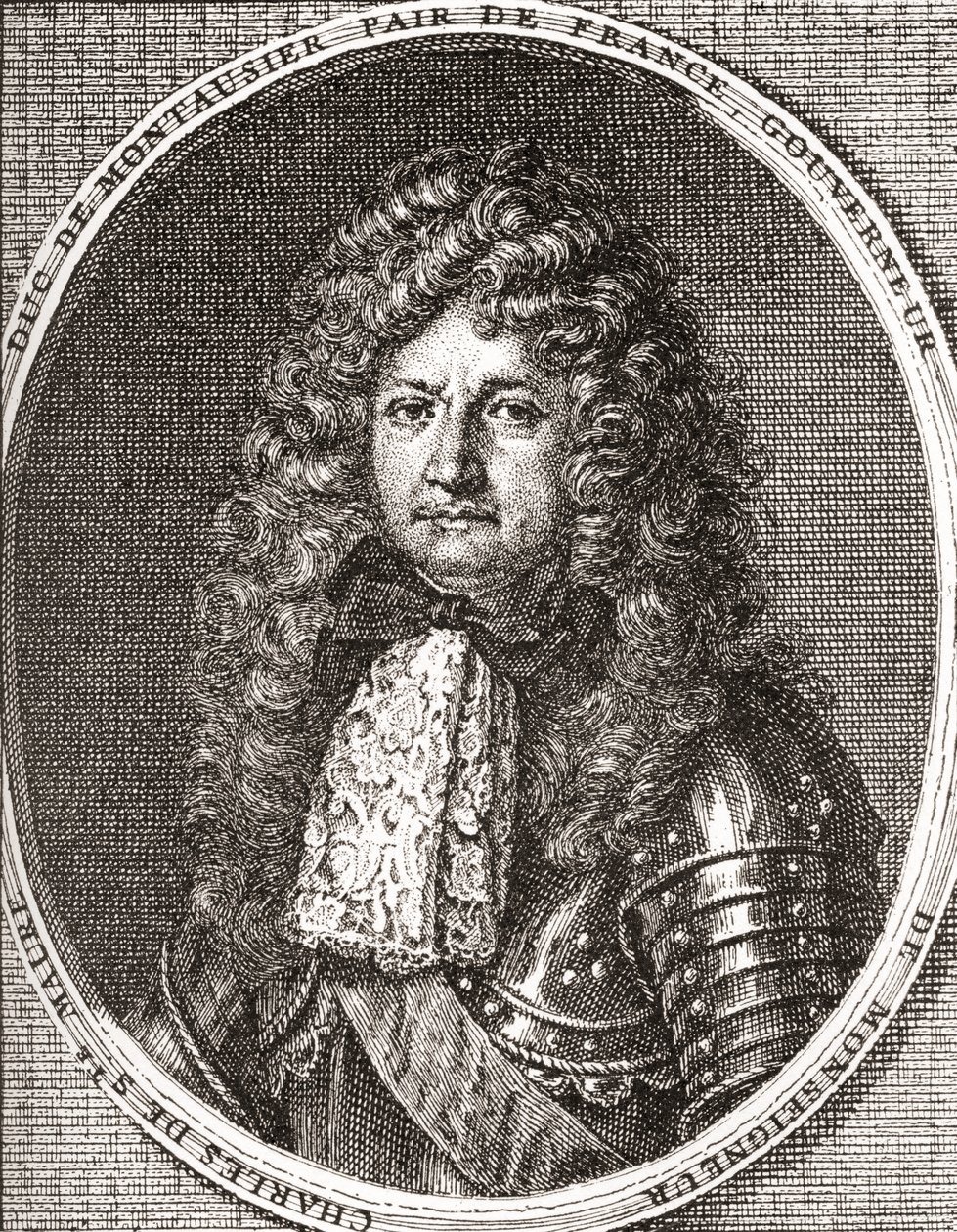 Charles de Sainte-Maure, duc de Montausier, 1610 1690. Fransız askeri ve dauphin valisi Louis le Grand Dauphin. Les Heures Libres