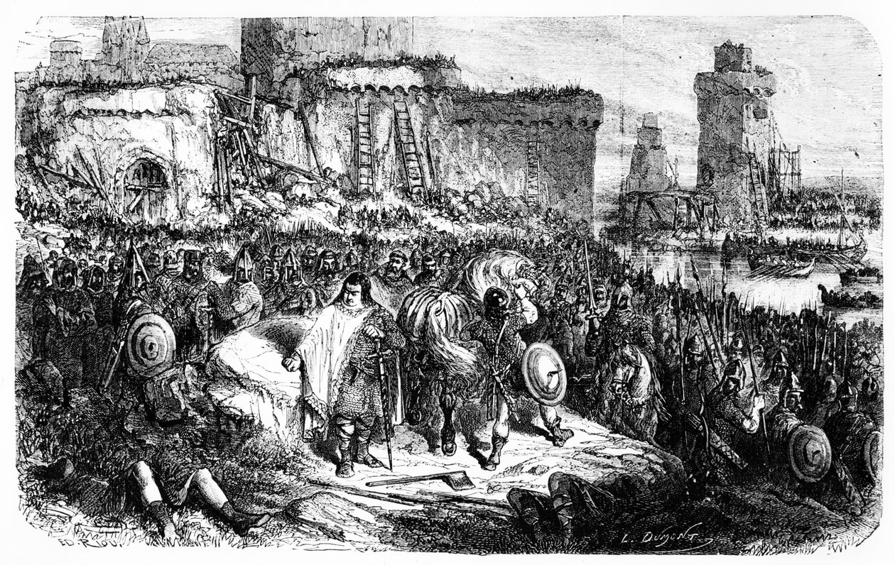 Şişman Charles, 886