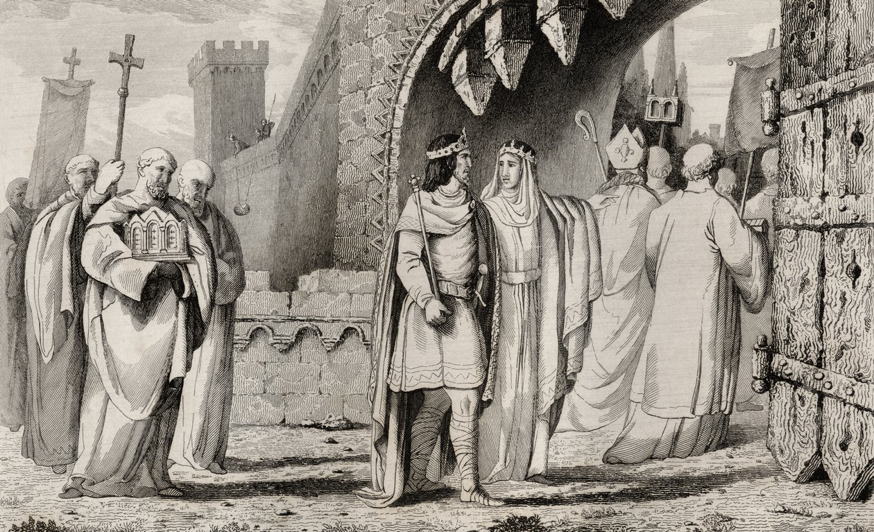 Chilperic I (539-84), Colart tarafından yayınlanan 