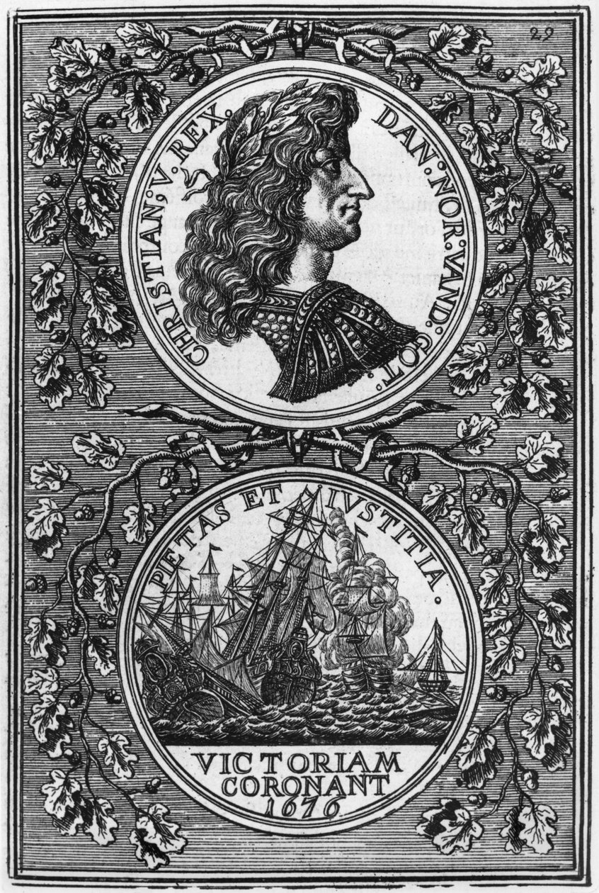 Christian V (1646-99) Danimarka ve Norveç kralı, Paris