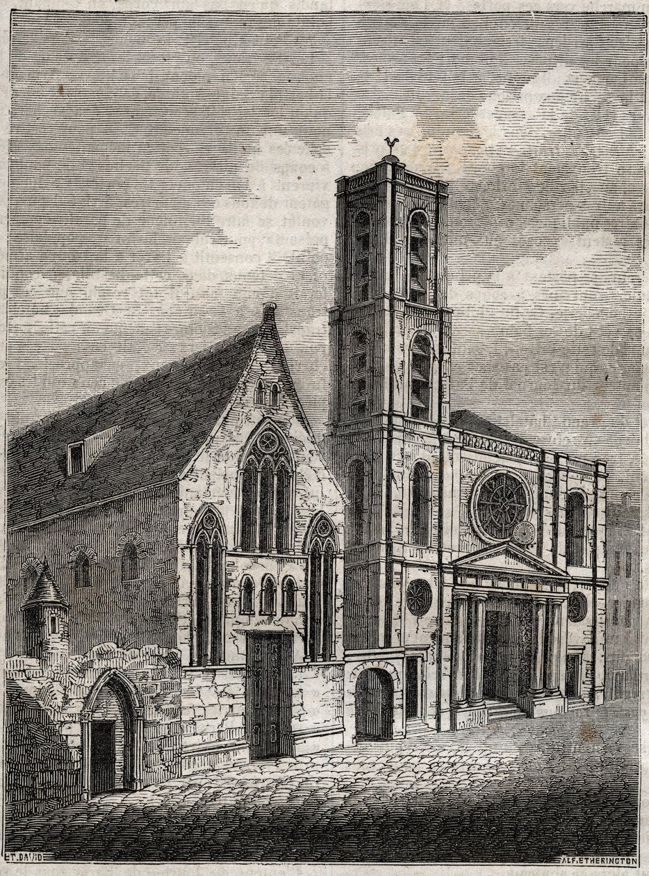 Saint-Jacques-du-Haut-Pas Kilisesi by French School