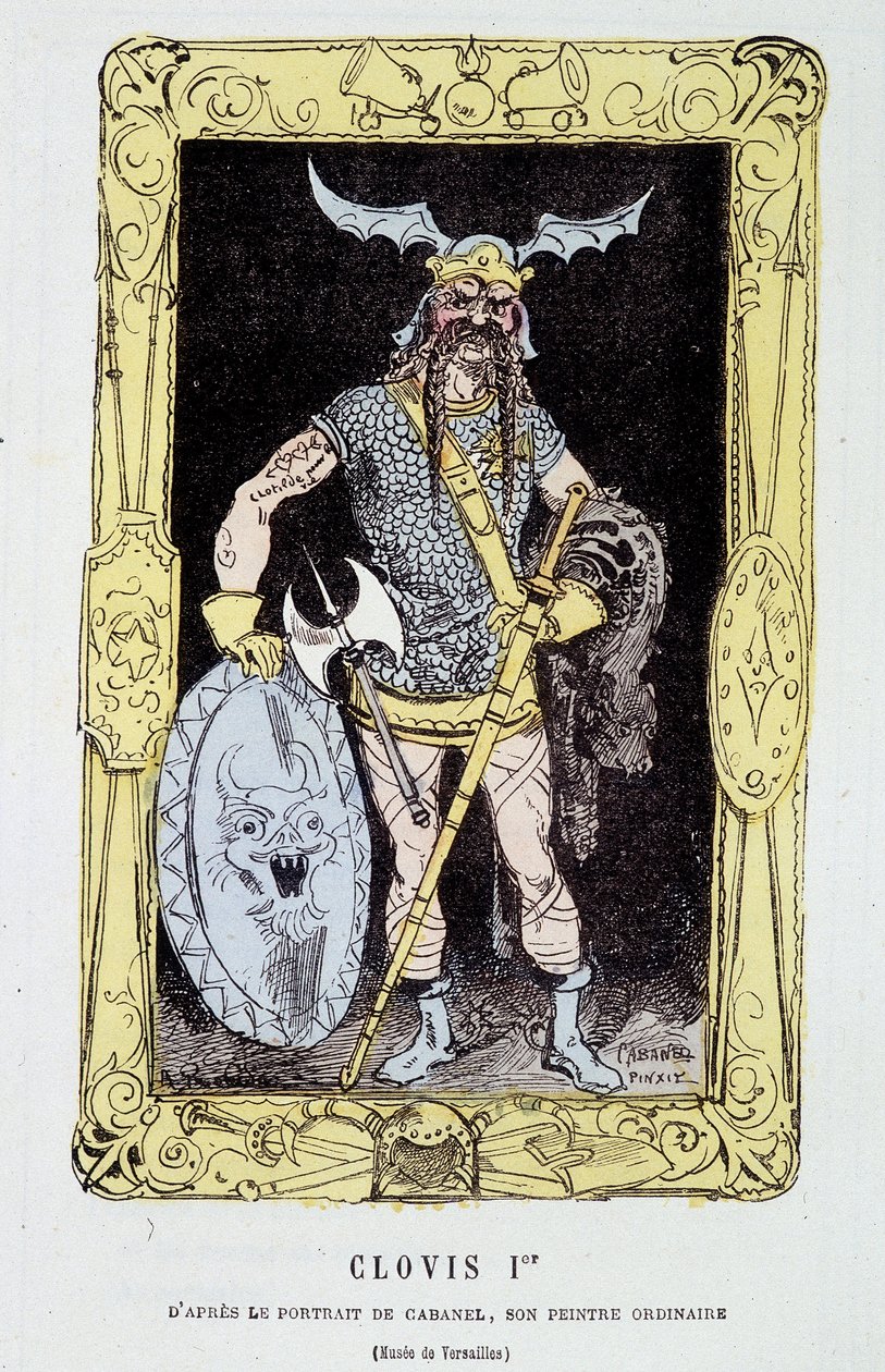 Clovis 1er - Touchatout tarafından “Fransa Tintamarresque Tarihi” nde by French School