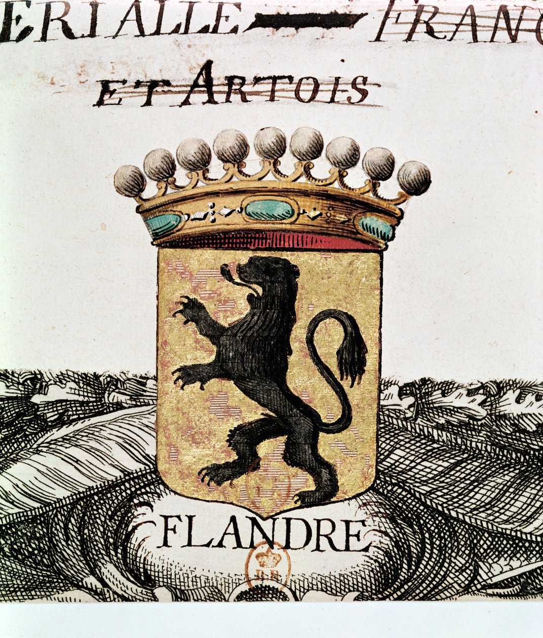 Flandre arması by French School
