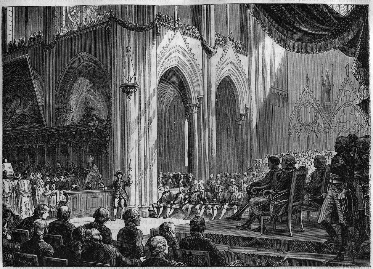 1801 Konkordatosu - Katolik Ayinlerinin Yeniden Başlaması, Paskalya, 8 Nisan 1802 Paris Notre-Dame - Bonaparte