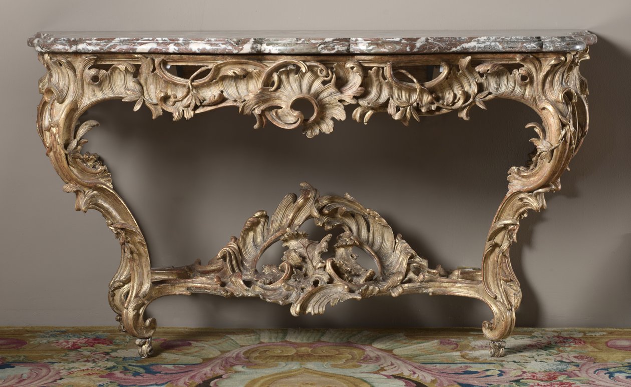 Konsol Masası, c.1730-40 by French School