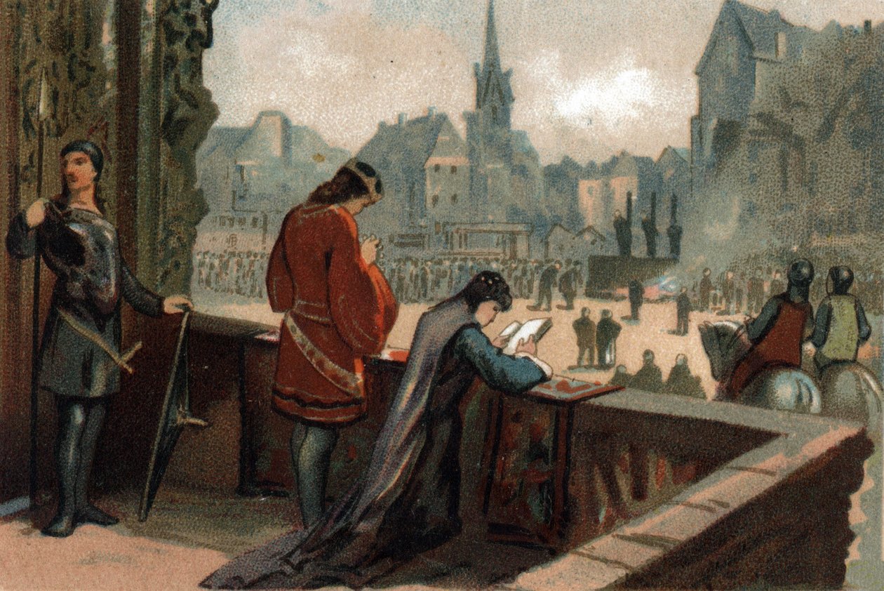 Constance, Fransa Kralı (996-1031) olan kocası Pieux Robert II