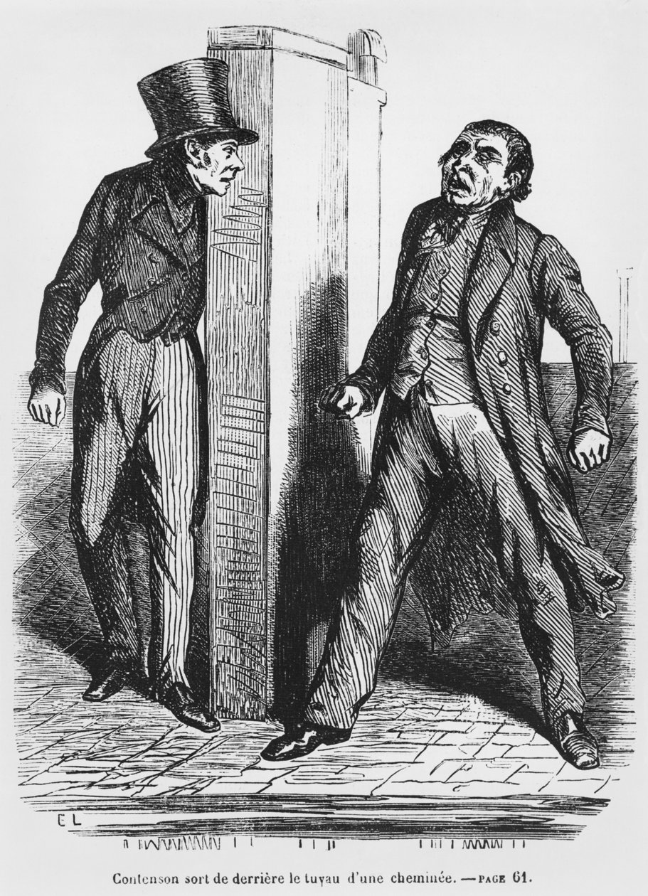 Contenson ve Vautrin, Honore de Balzac tarafından Splendeurs et Miseres des Courtisanes