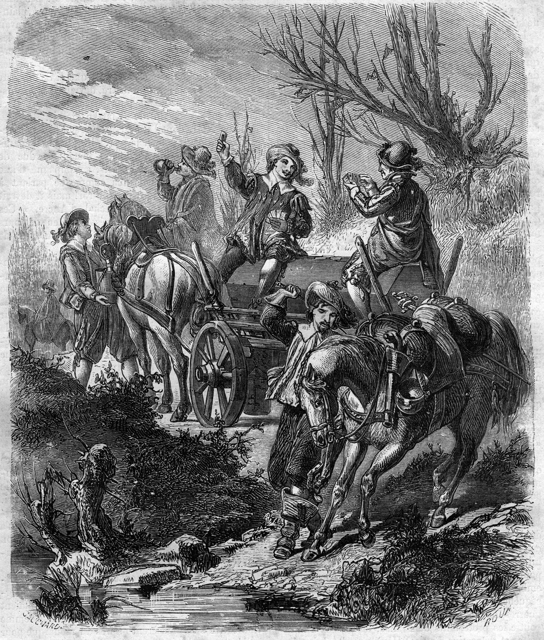 Charles Konvoyu, Albert Markisi, Luyne Dükü (1578-1621) Fransız devlet adamı, bağlantılı ve ilk Luynes Dükü. Maurice Lachatre