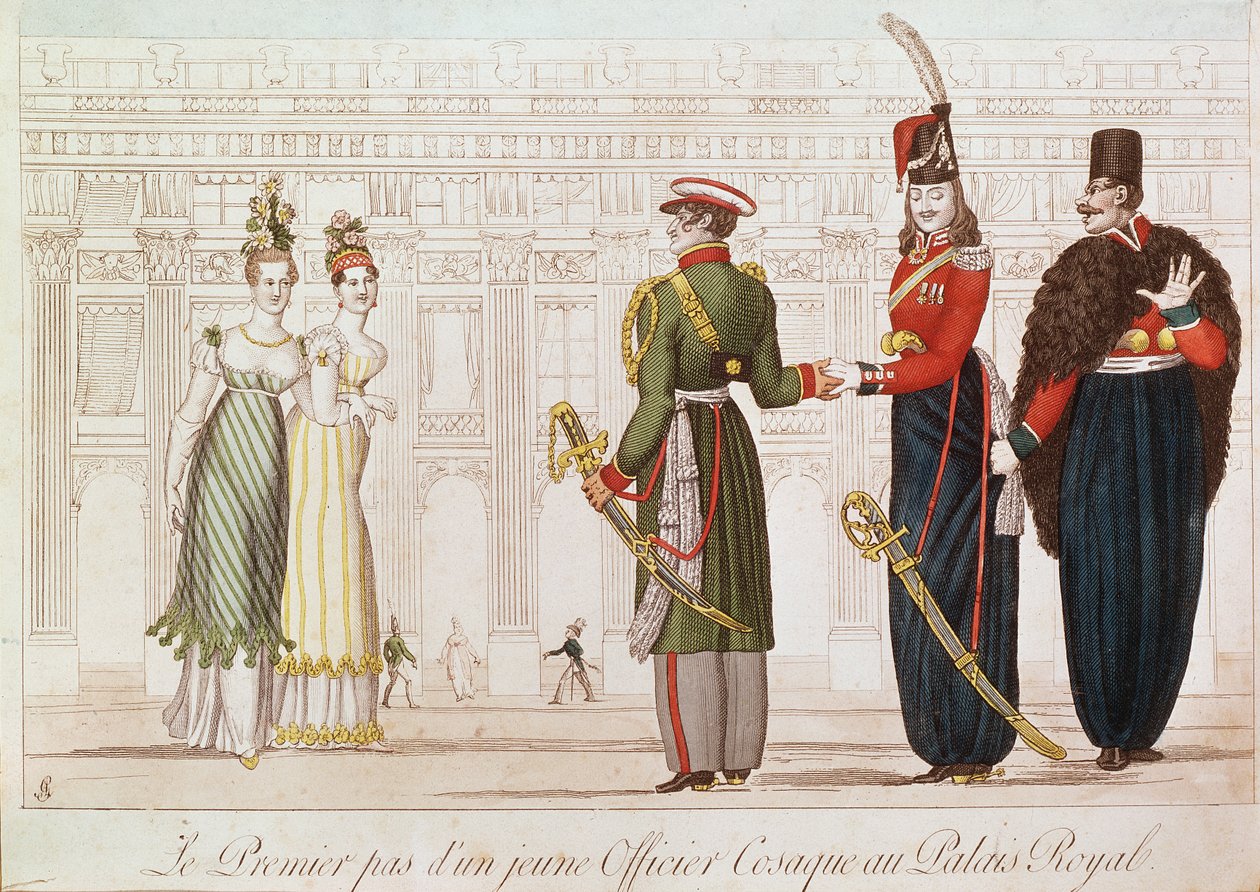 Kazak Memurları by French School