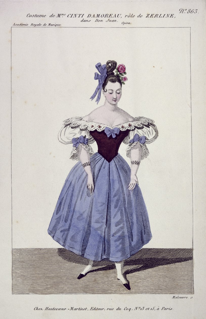 Madame Cinti Damoreau için Don Giovanni