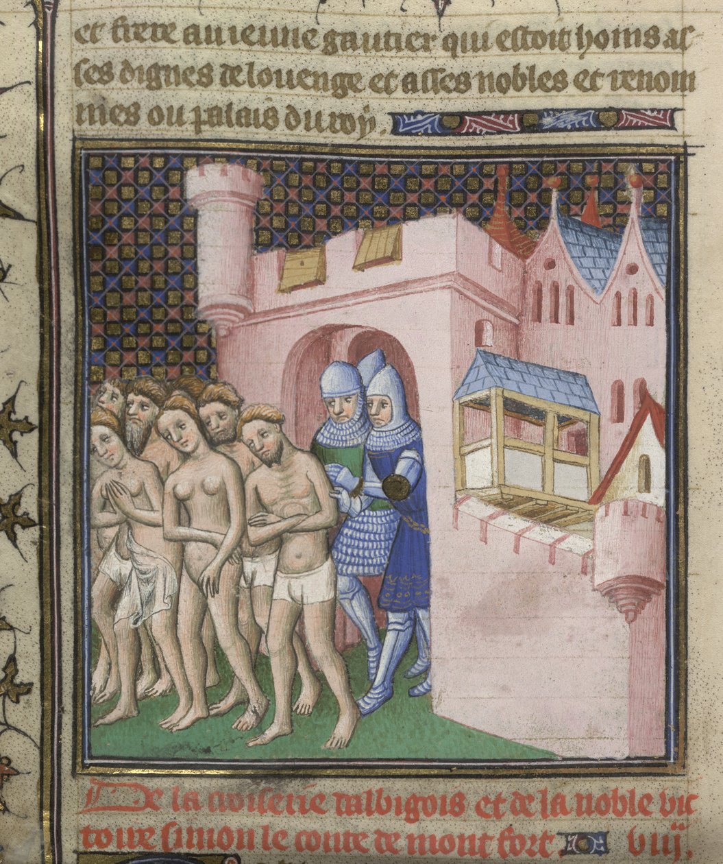 Cotton Nero E. II pt.2, f.20v Albigenslilerin 1209