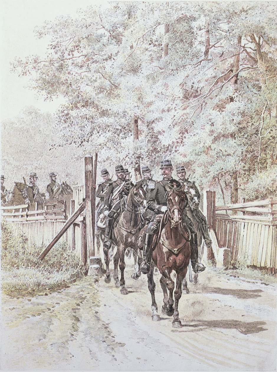 Ülke Jandarma, c.1887 by French School