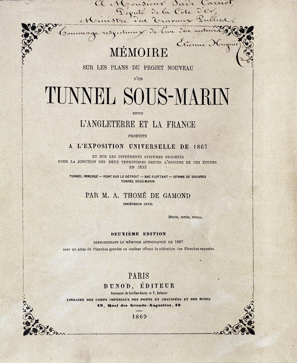 M.A. Thome de Gamond