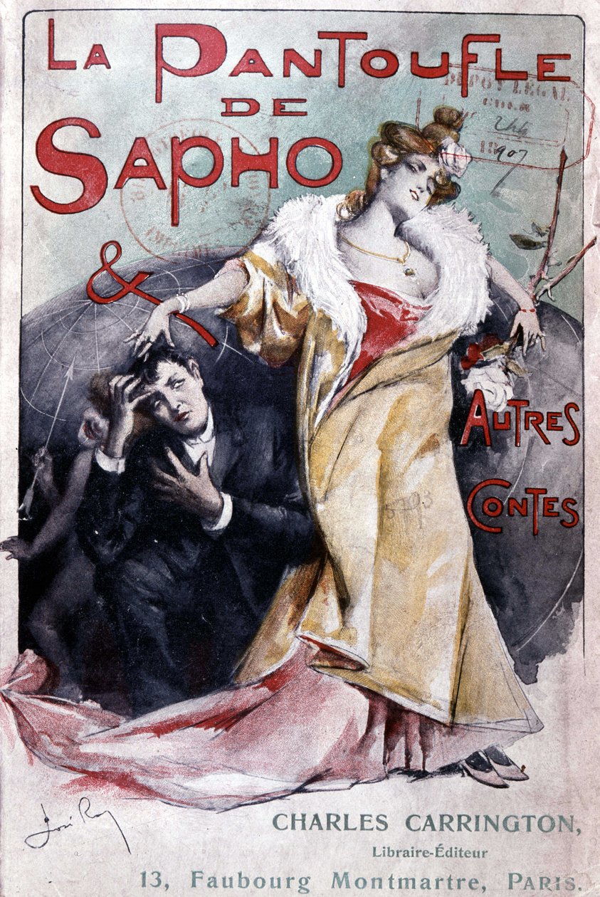 Popüler romanın kapağı “” Sapho