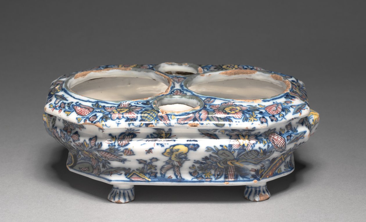Héraud-LeRoy Fabrikası tarafından üretilen Cruet Standı, c.1740 by French School