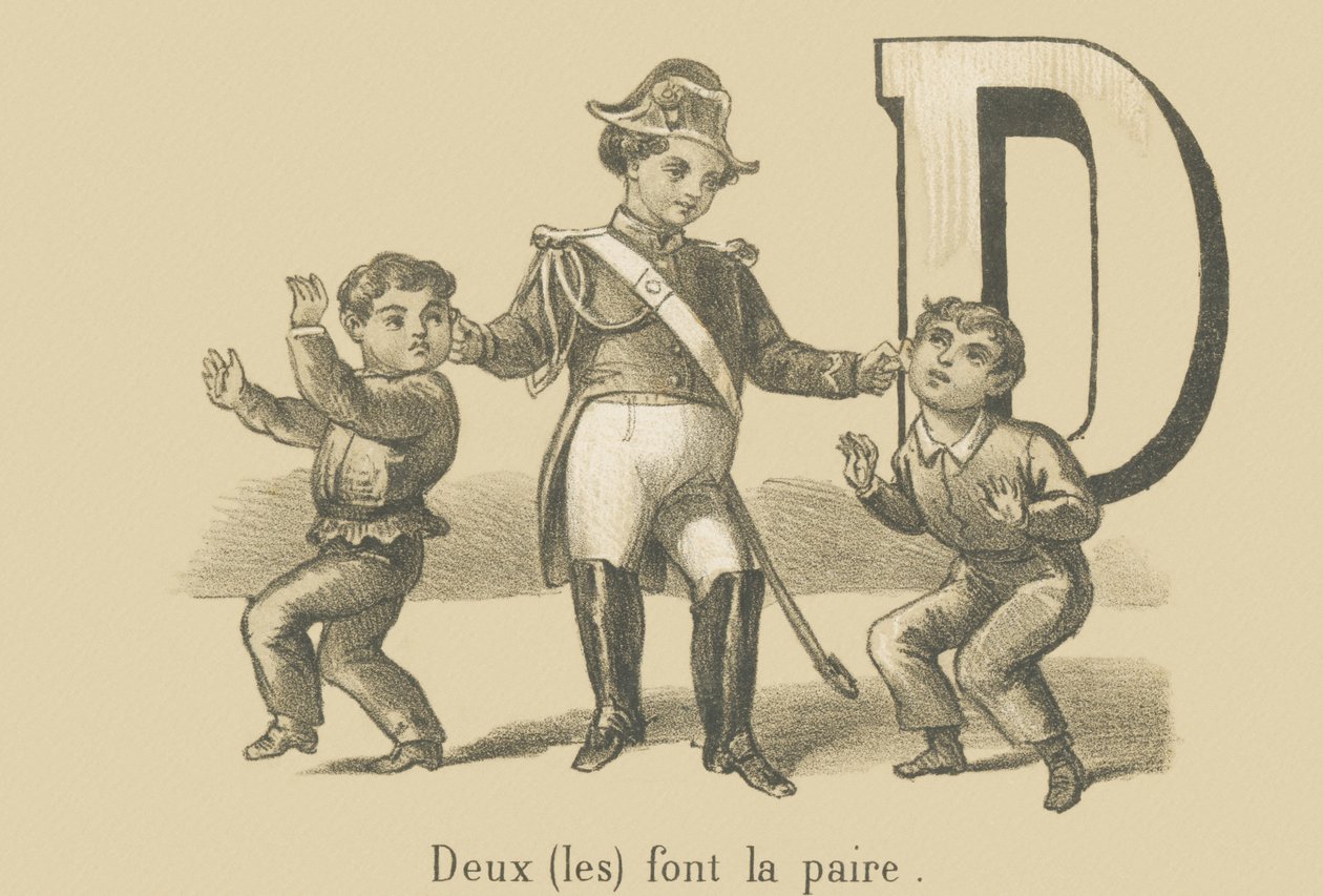 D: İki çifti yapar by French School