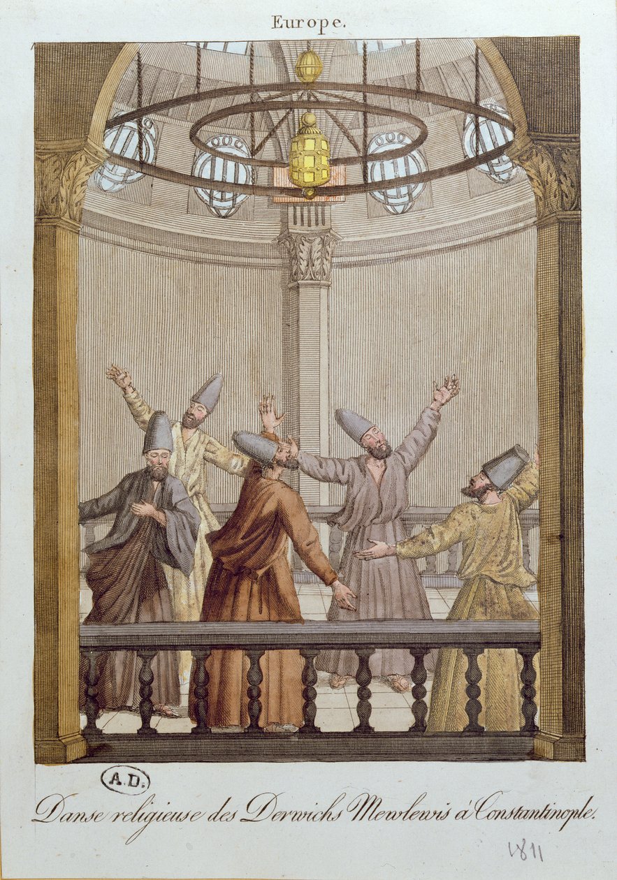 Mewlewis Dervişlerinin Konstantinopolis