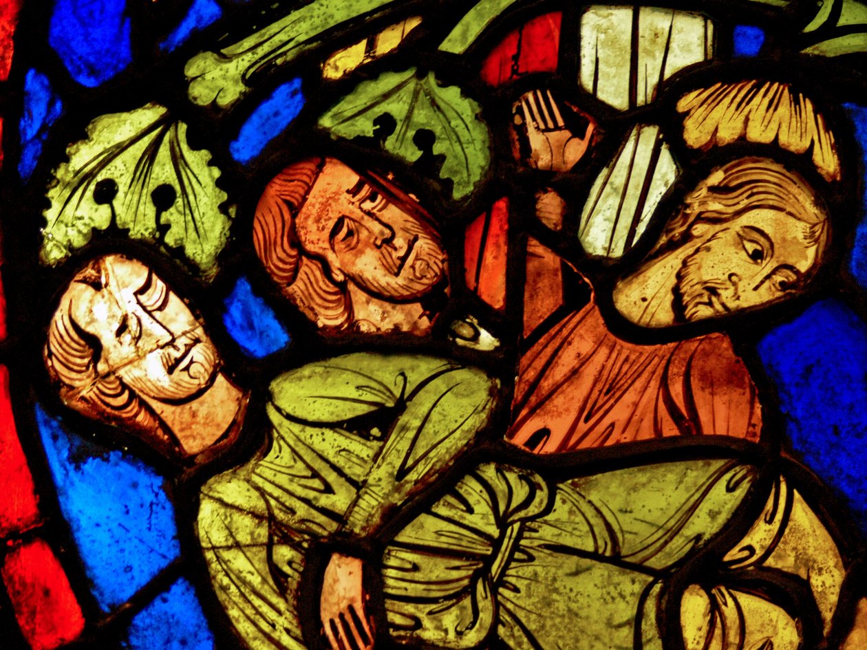 St Martin - ve Çam Ağacı mucizesi (eski Varennes-Jarcy - aslen Abbey de Gercy